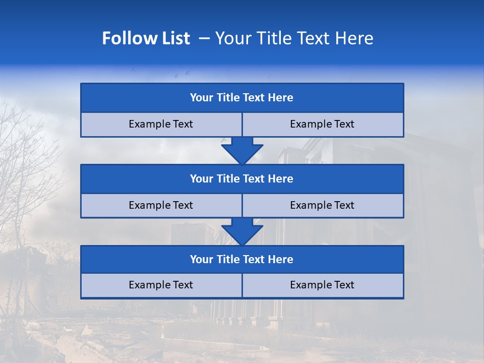 A Storm Is Approaching PowerPoint Template