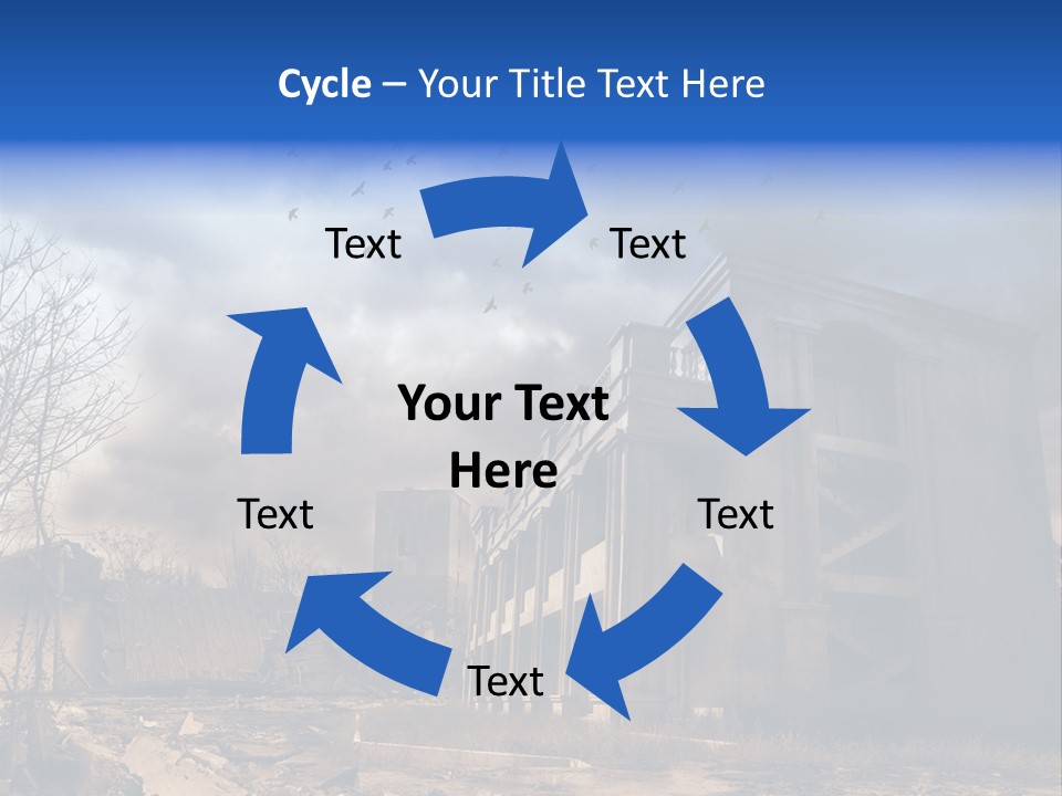 A Storm Is Approaching PowerPoint Template