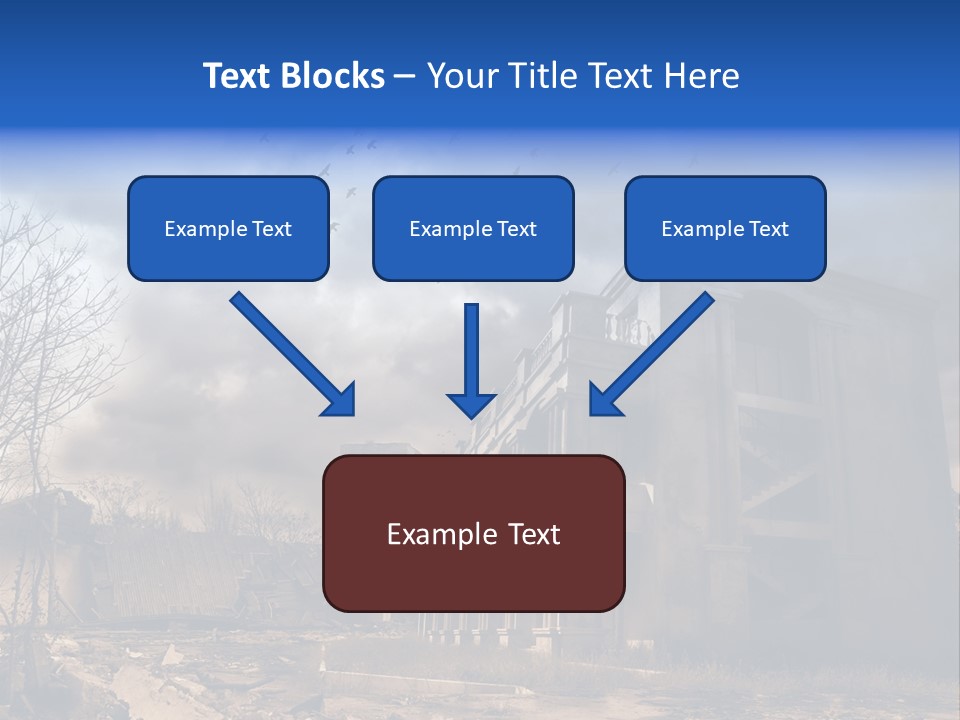A Storm Is Approaching PowerPoint Template