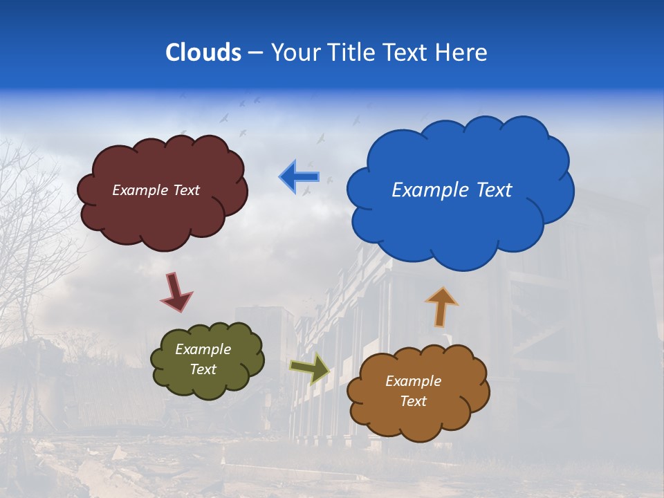 A Storm Is Approaching PowerPoint Template