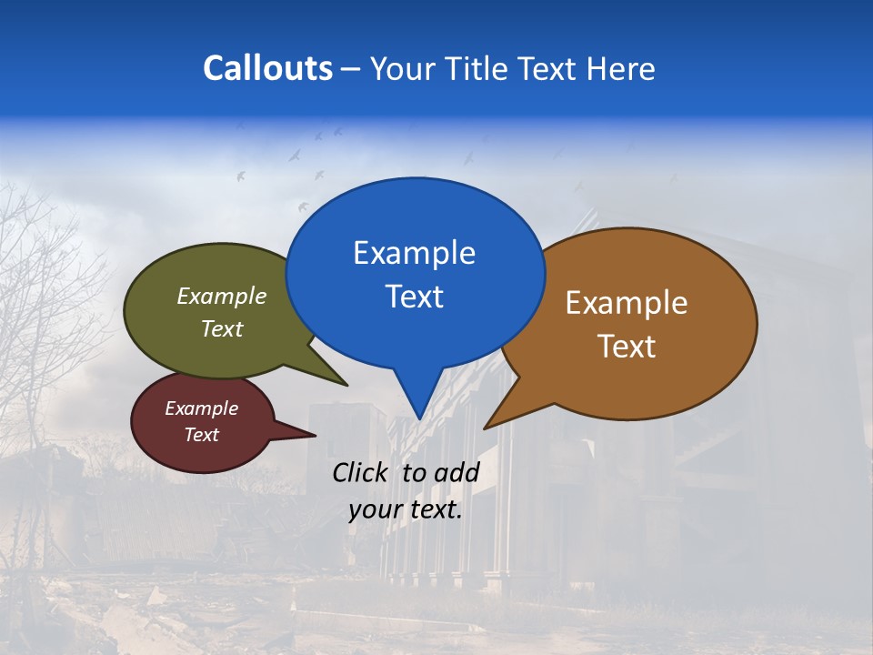 A Storm Is Approaching PowerPoint Template