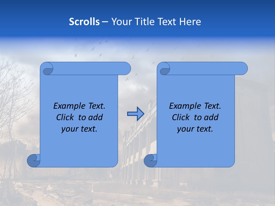 A Storm Is Approaching PowerPoint Template