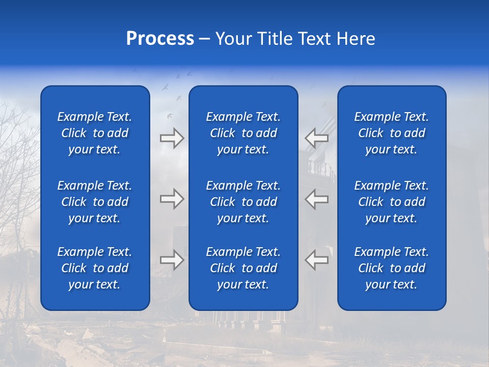 A Storm Is Approaching PowerPoint Template