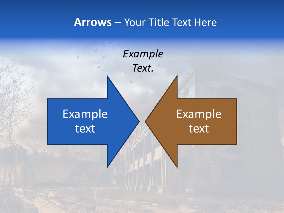 A Storm Is Approaching PowerPoint Template