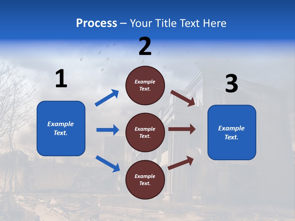 A Storm Is Approaching PowerPoint Template