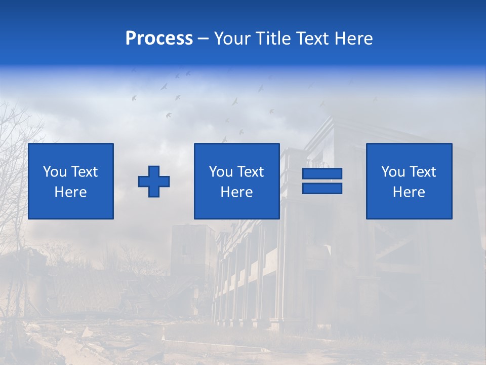 A Storm Is Approaching PowerPoint Template