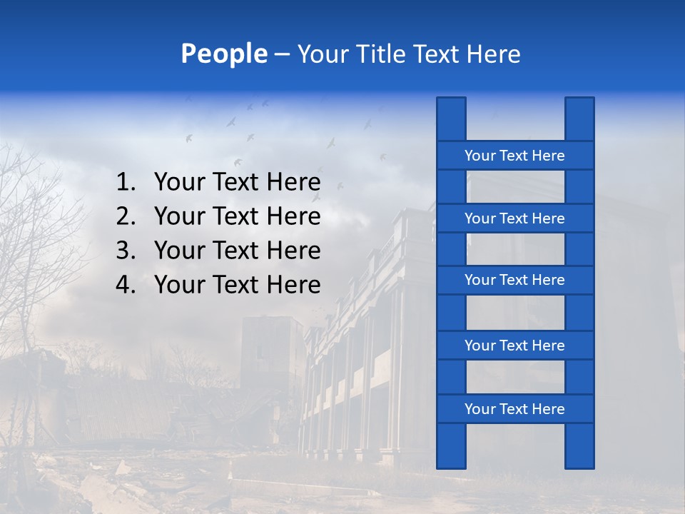 A Storm Is Approaching PowerPoint Template