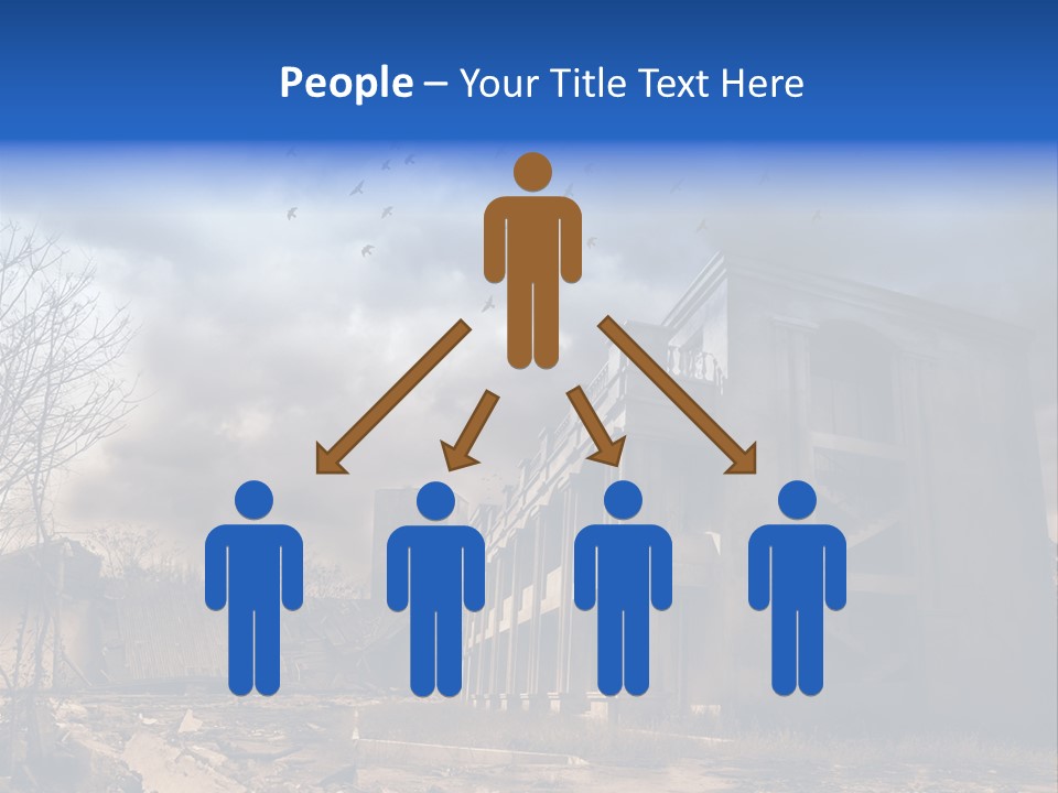 A Storm Is Approaching PowerPoint Template