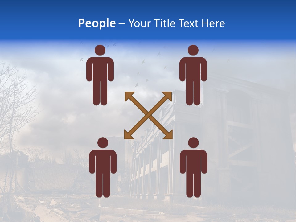 A Storm Is Approaching PowerPoint Template