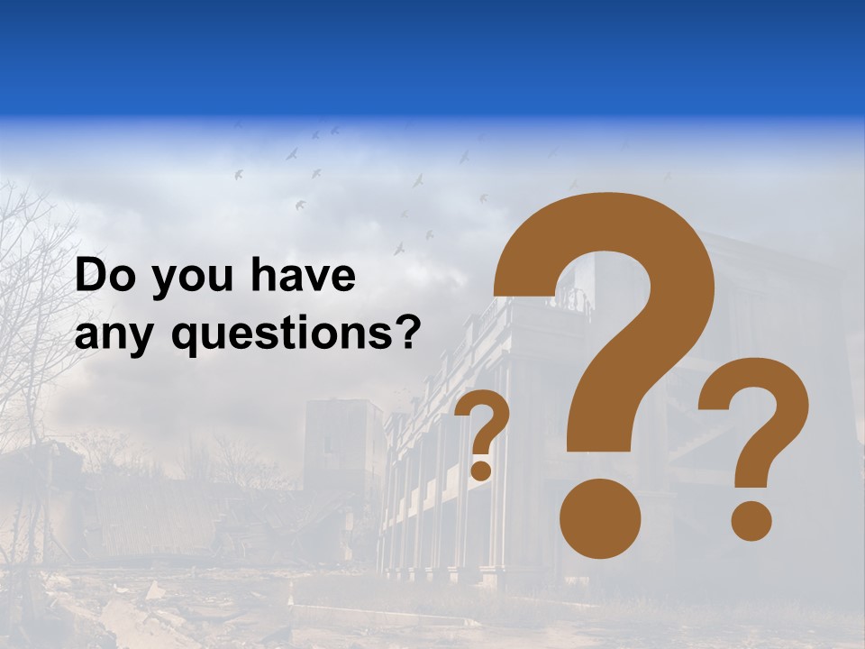 A Storm Is Approaching PowerPoint Template