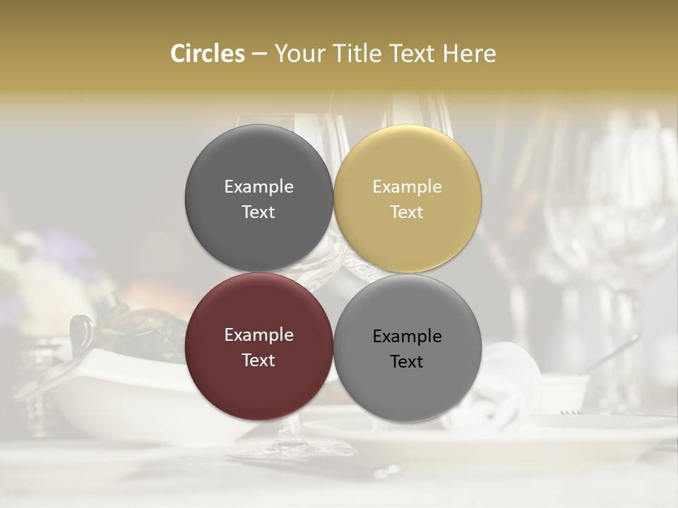 Wine Glasses PowerPoint Template