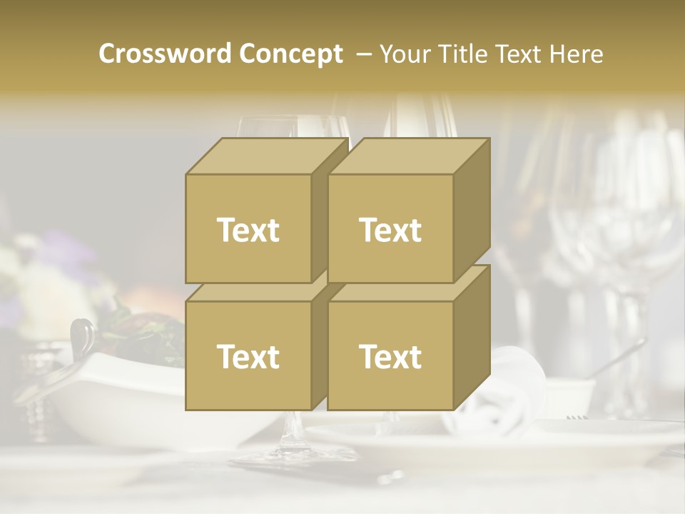 Wine Glasses PowerPoint Template