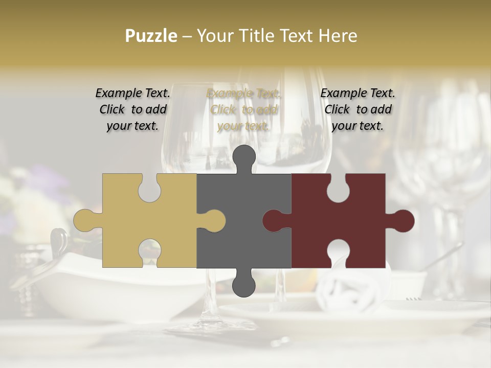 Wine Glasses PowerPoint Template