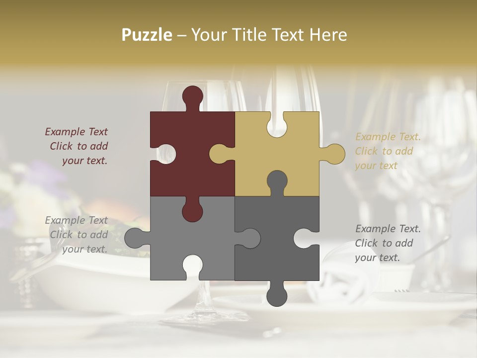 Wine Glasses PowerPoint Template