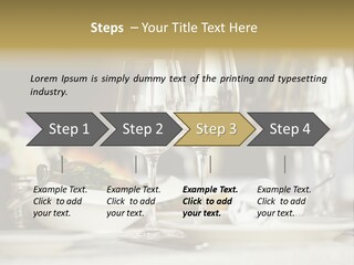 Wine Glasses PowerPoint Template