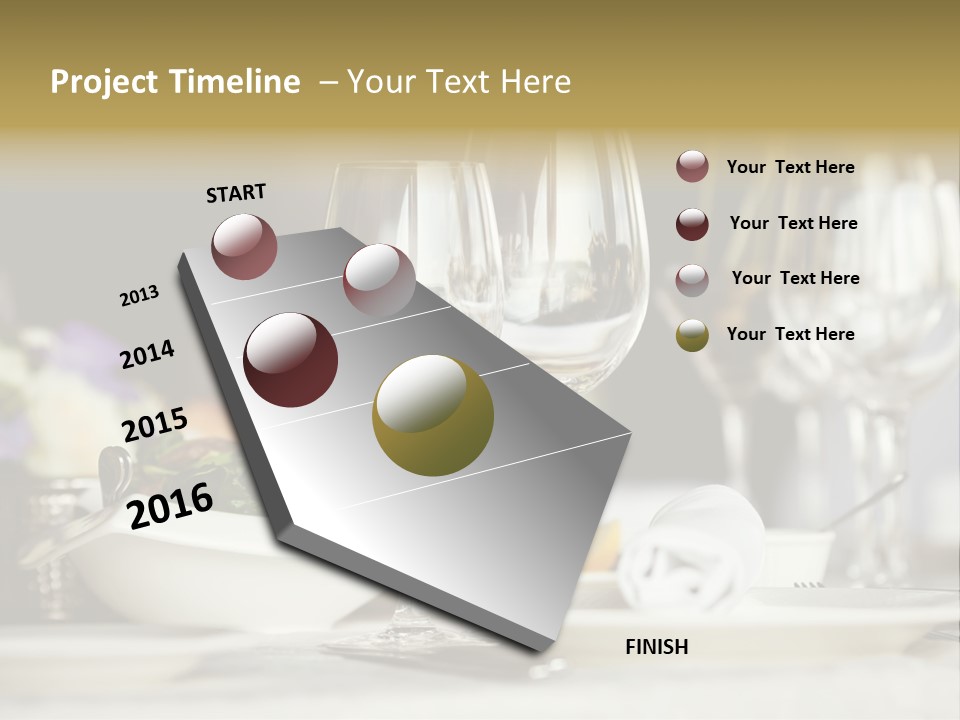 Wine Glasses PowerPoint Template