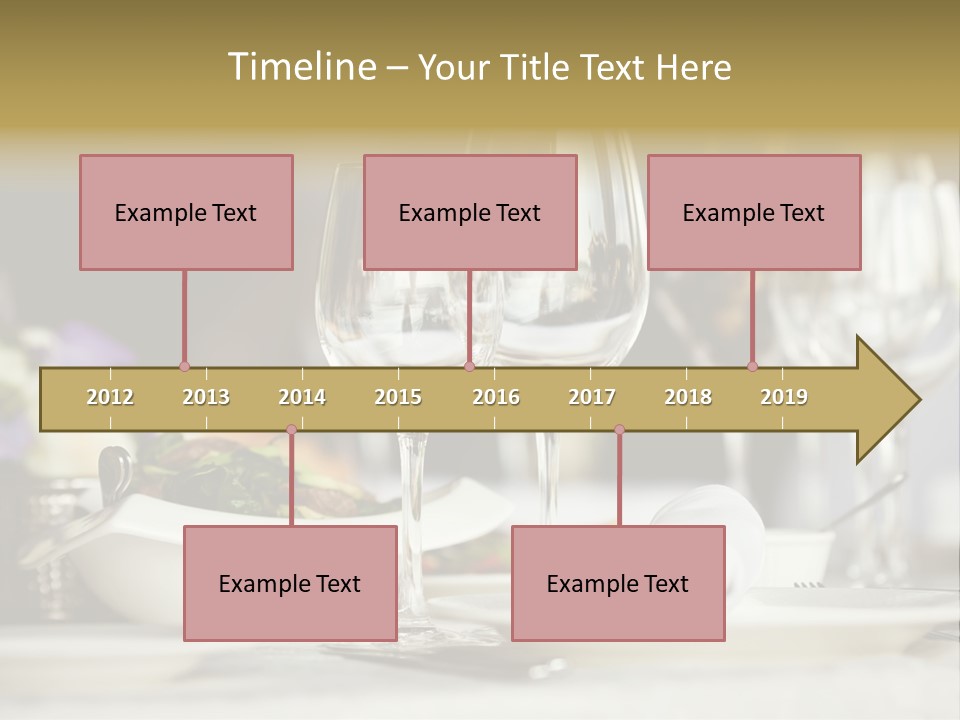 Wine Glasses PowerPoint Template