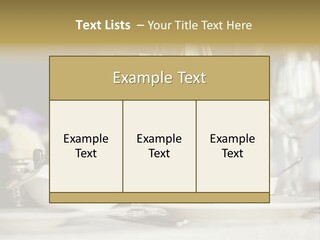 Wine Glasses PowerPoint Template