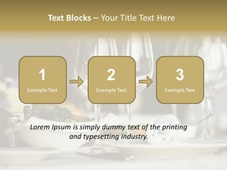 Wine Glasses PowerPoint Template