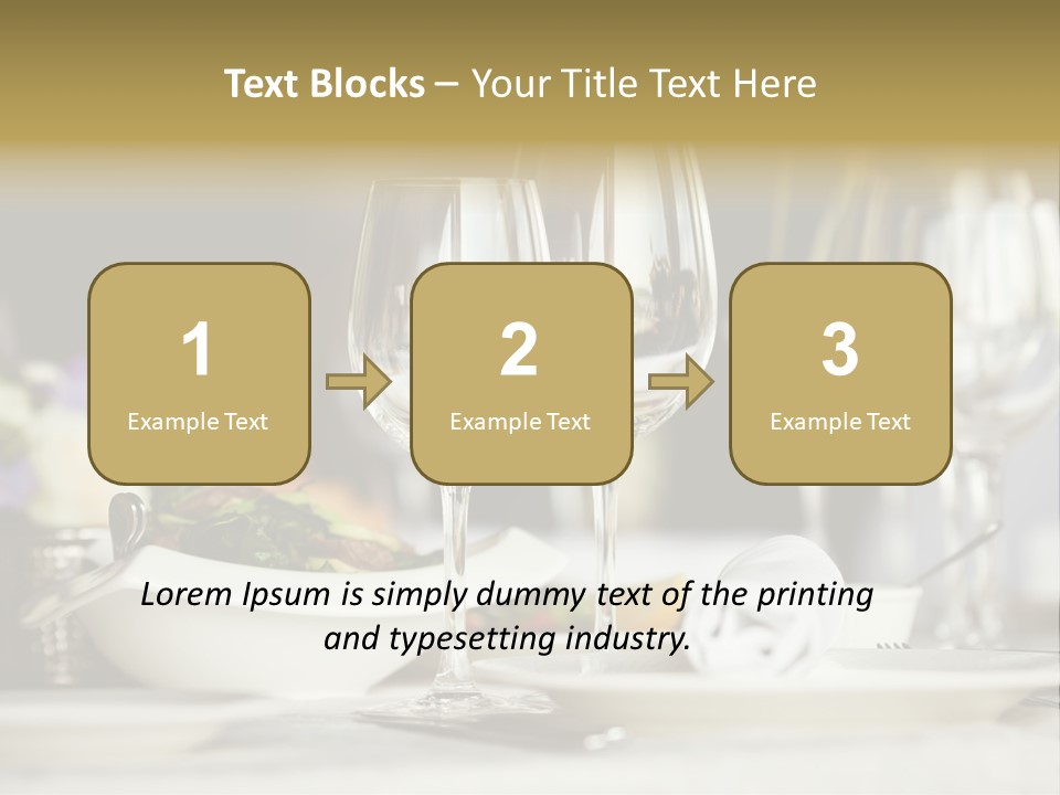 Wine Glasses PowerPoint Template