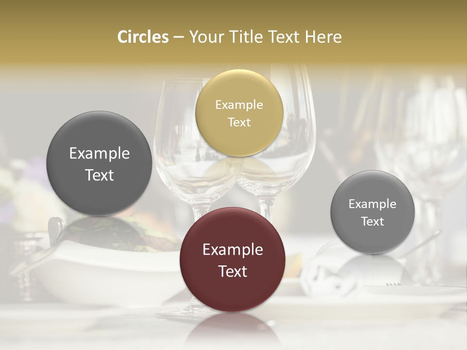 Wine Glasses PowerPoint Template