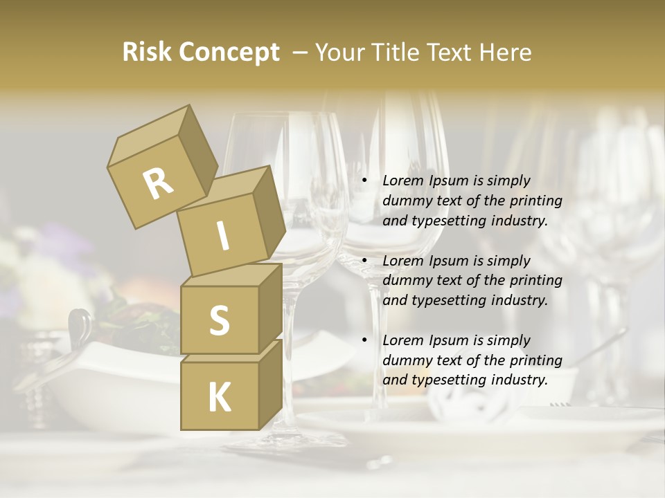 Wine Glasses PowerPoint Template