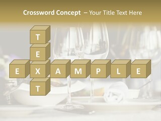 Wine Glasses PowerPoint Template