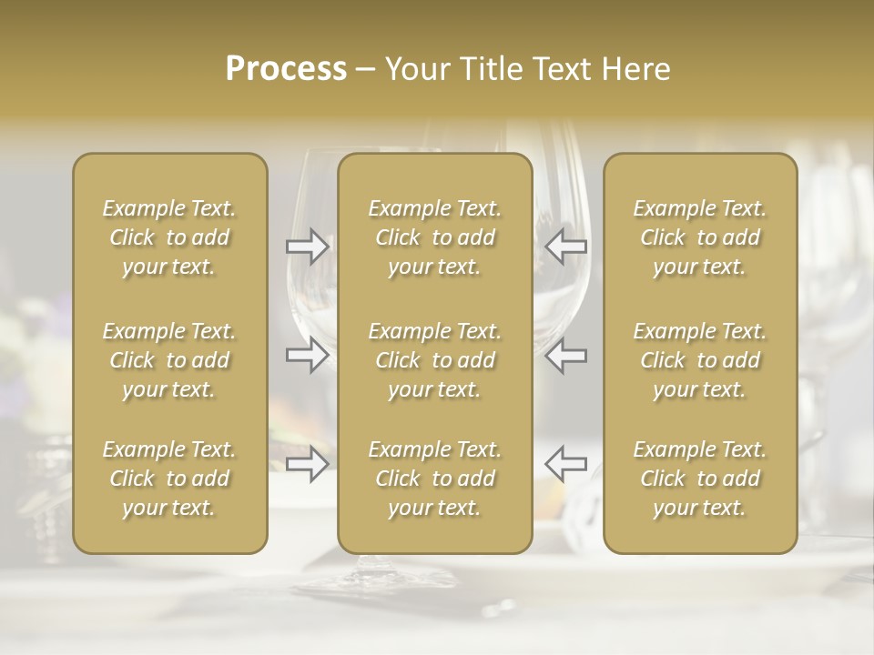 Wine Glasses PowerPoint Template