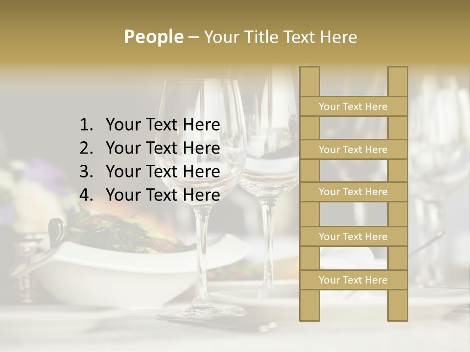 Wine Glasses PowerPoint Template