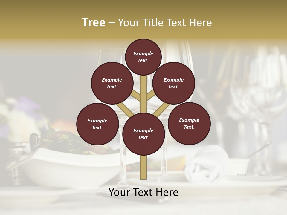 Wine Glasses PowerPoint Template