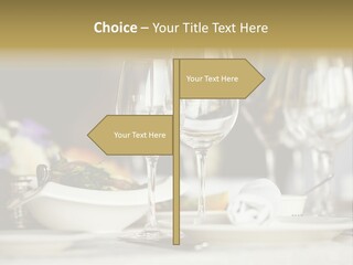 Wine Glasses PowerPoint Template