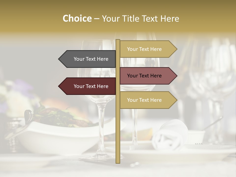 Wine Glasses PowerPoint Template
