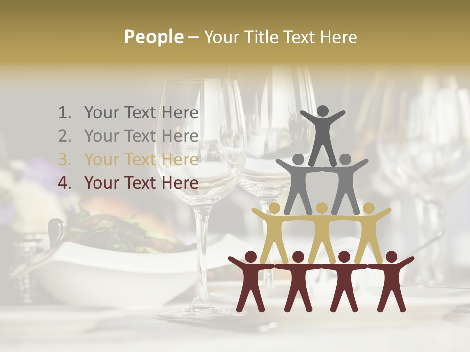 Wine Glasses PowerPoint Template