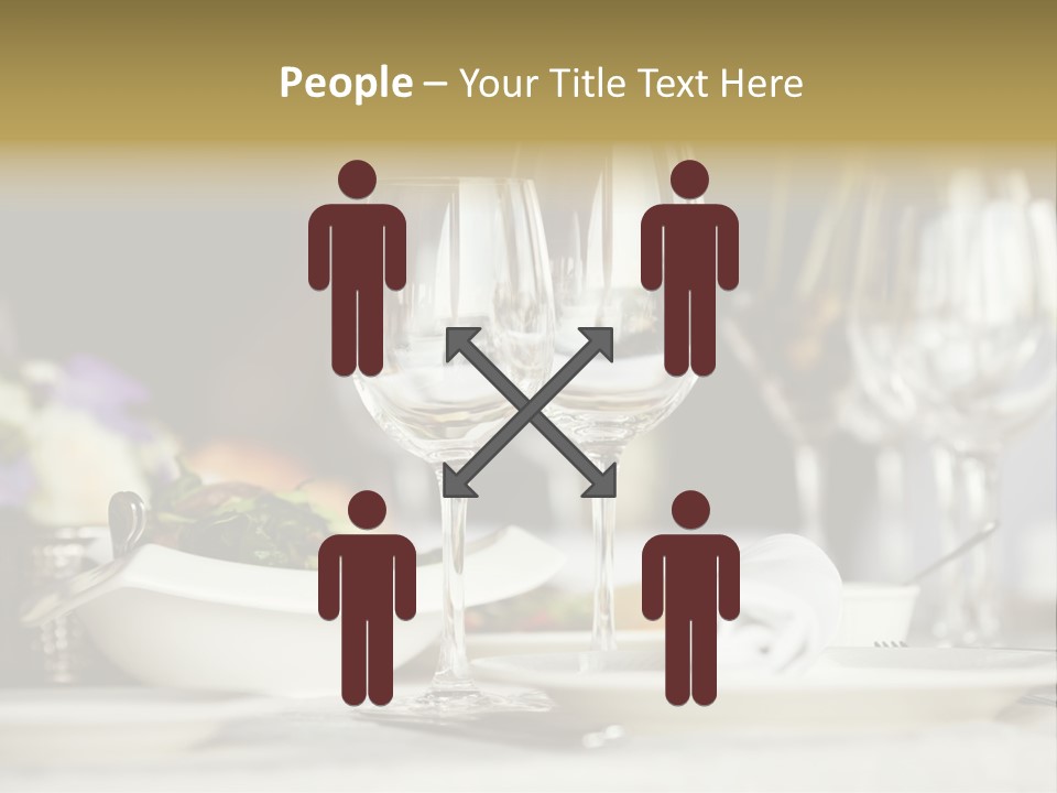 Wine Glasses PowerPoint Template