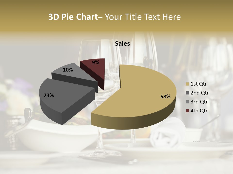 Wine Glasses PowerPoint Template