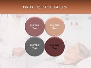 Woman At The Doctor's Appointment PowerPoint Template