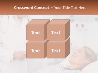 Woman At The Doctor's Appointment PowerPoint Template