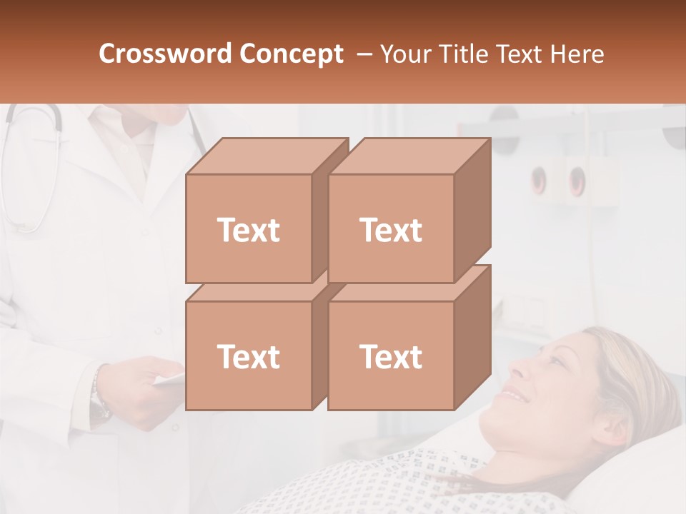 Woman At The Doctor's Appointment PowerPoint Template