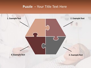 Woman At The Doctor's Appointment PowerPoint Template