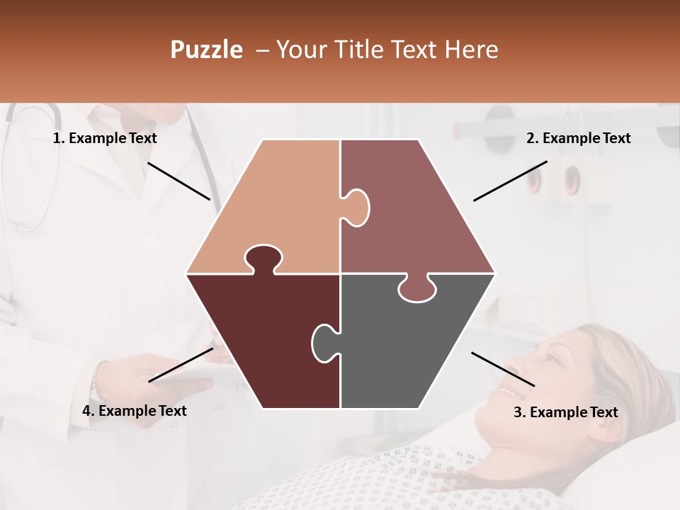 Woman At The Doctor's Appointment PowerPoint Template