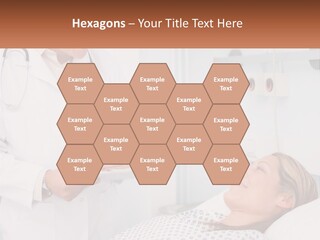 Woman At The Doctor's Appointment PowerPoint Template