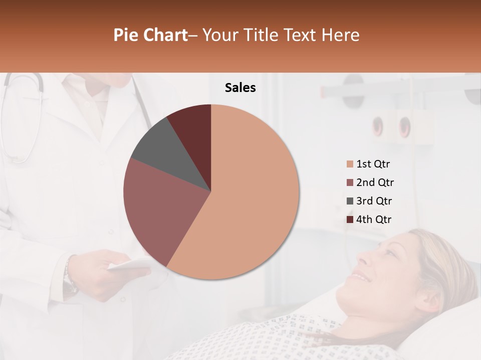 Woman At The Doctor's Appointment PowerPoint Template