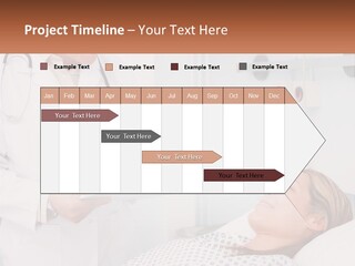 Woman At The Doctor's Appointment PowerPoint Template