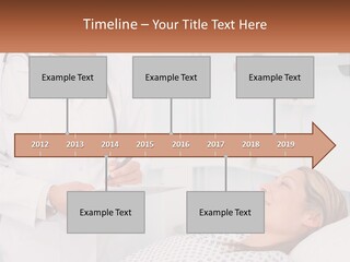Woman At The Doctor's Appointment PowerPoint Template