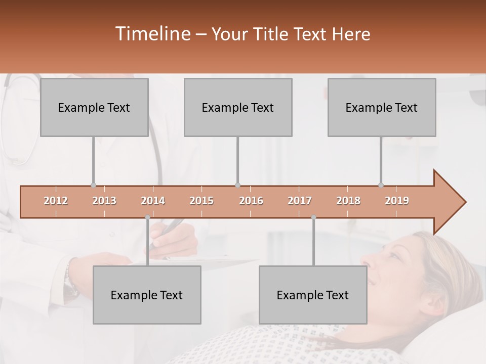 Woman At The Doctor's Appointment PowerPoint Template