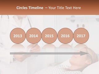Woman At The Doctor's Appointment PowerPoint Template