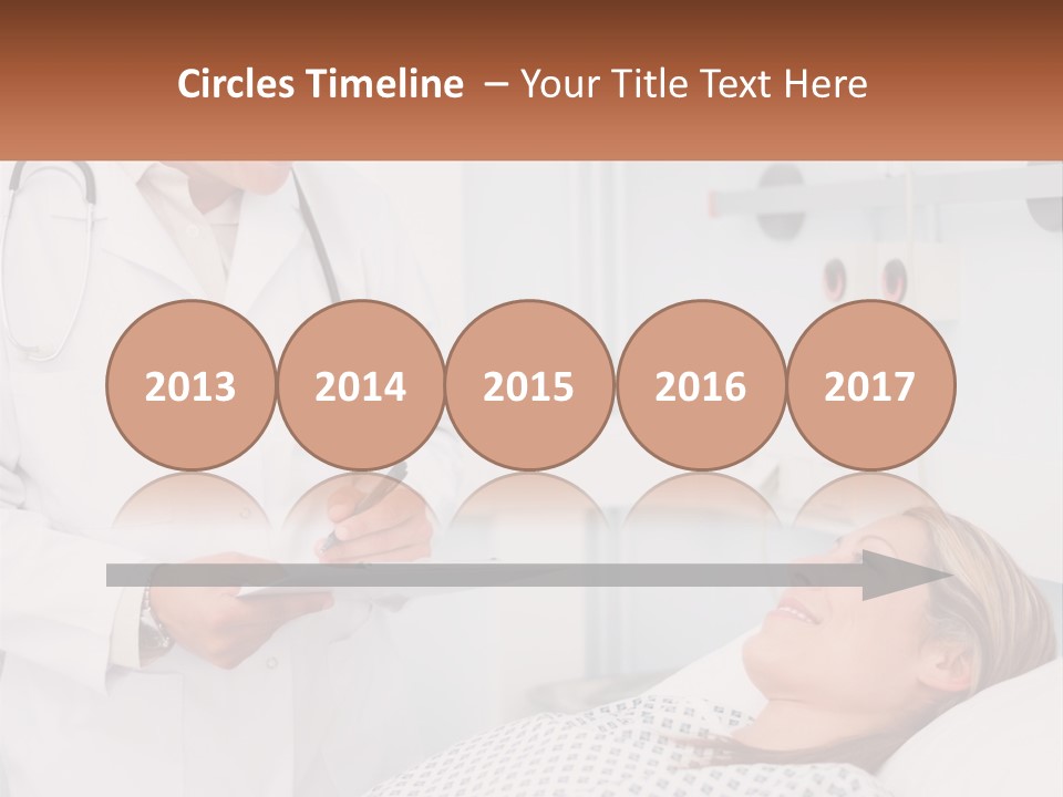 Woman At The Doctor's Appointment PowerPoint Template