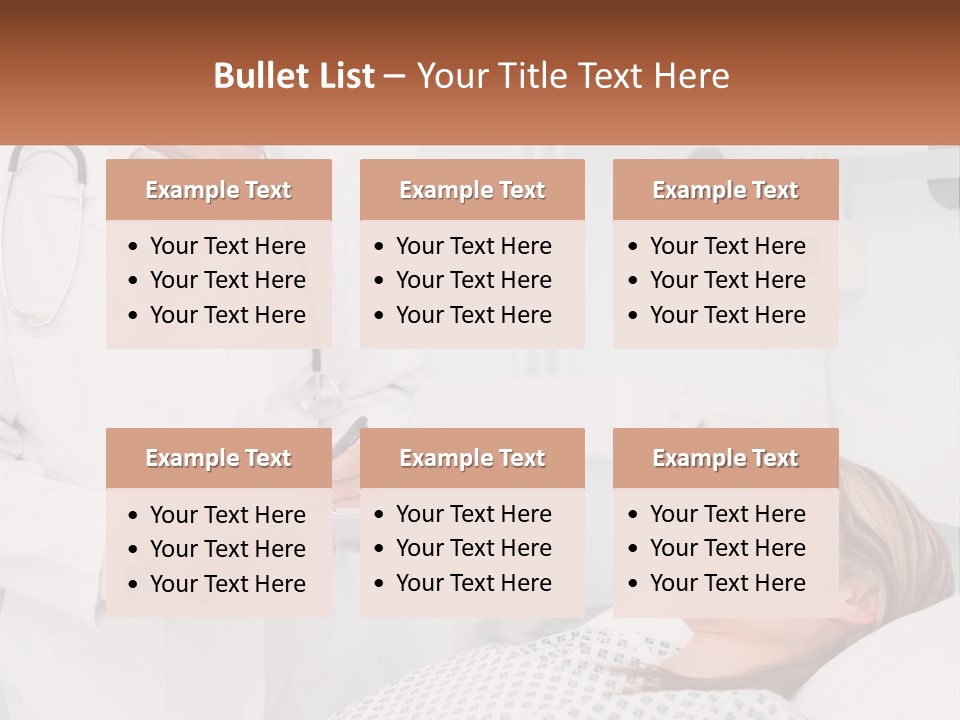 Woman At The Doctor's Appointment PowerPoint Template