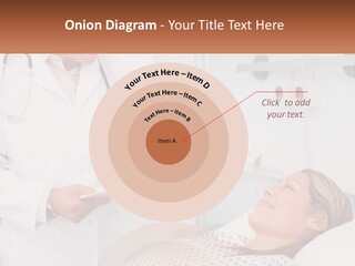Woman At The Doctor's Appointment PowerPoint Template