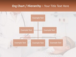 Woman At The Doctor's Appointment PowerPoint Template